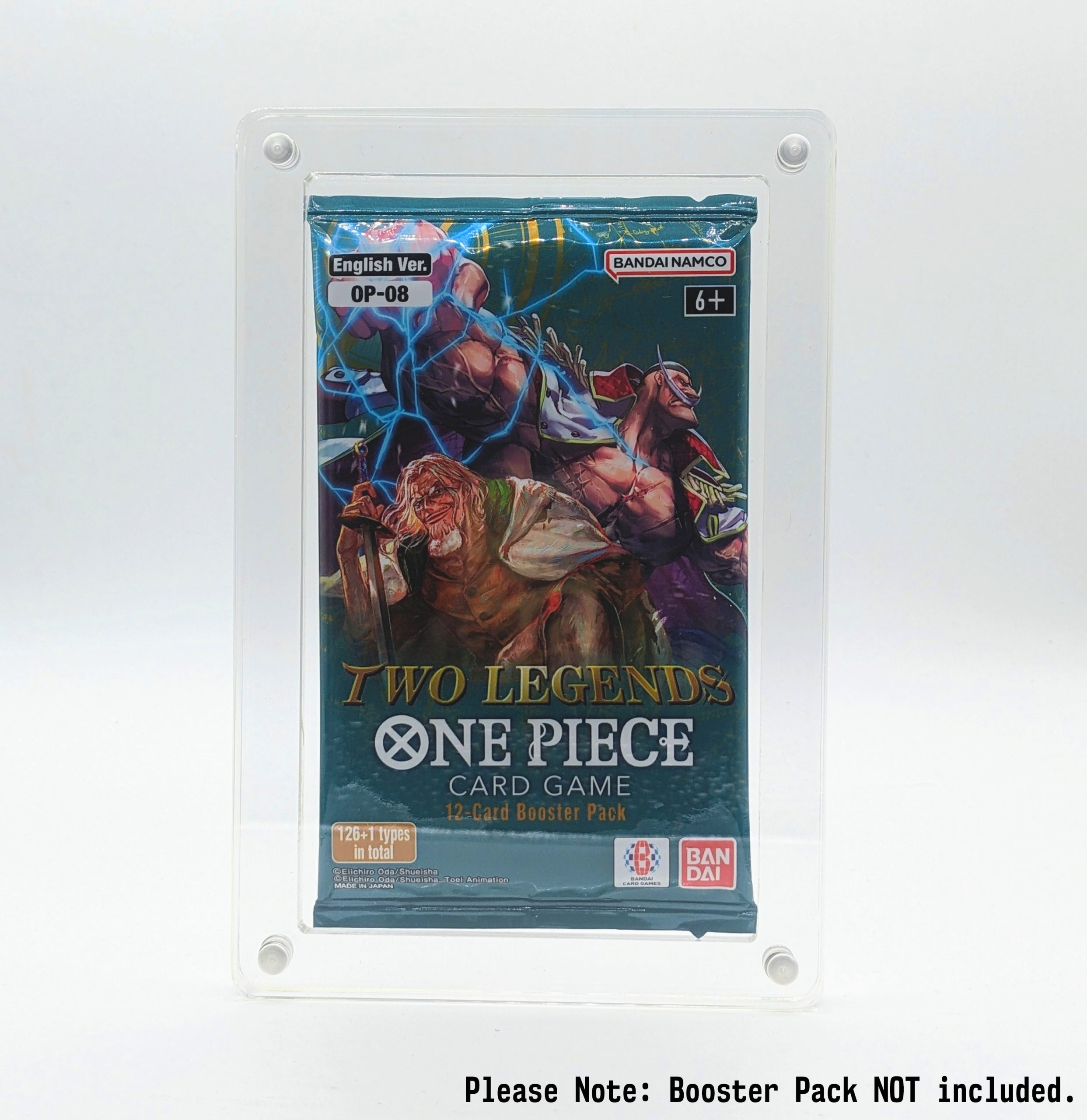 One Piece Booster Pack Acrylic Display Case - Image 3