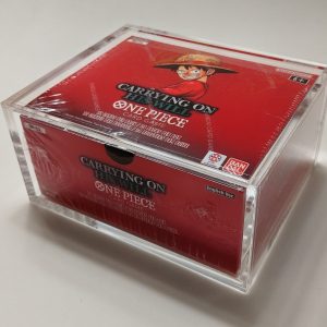One Piece Booster Box Acrylic Display Case