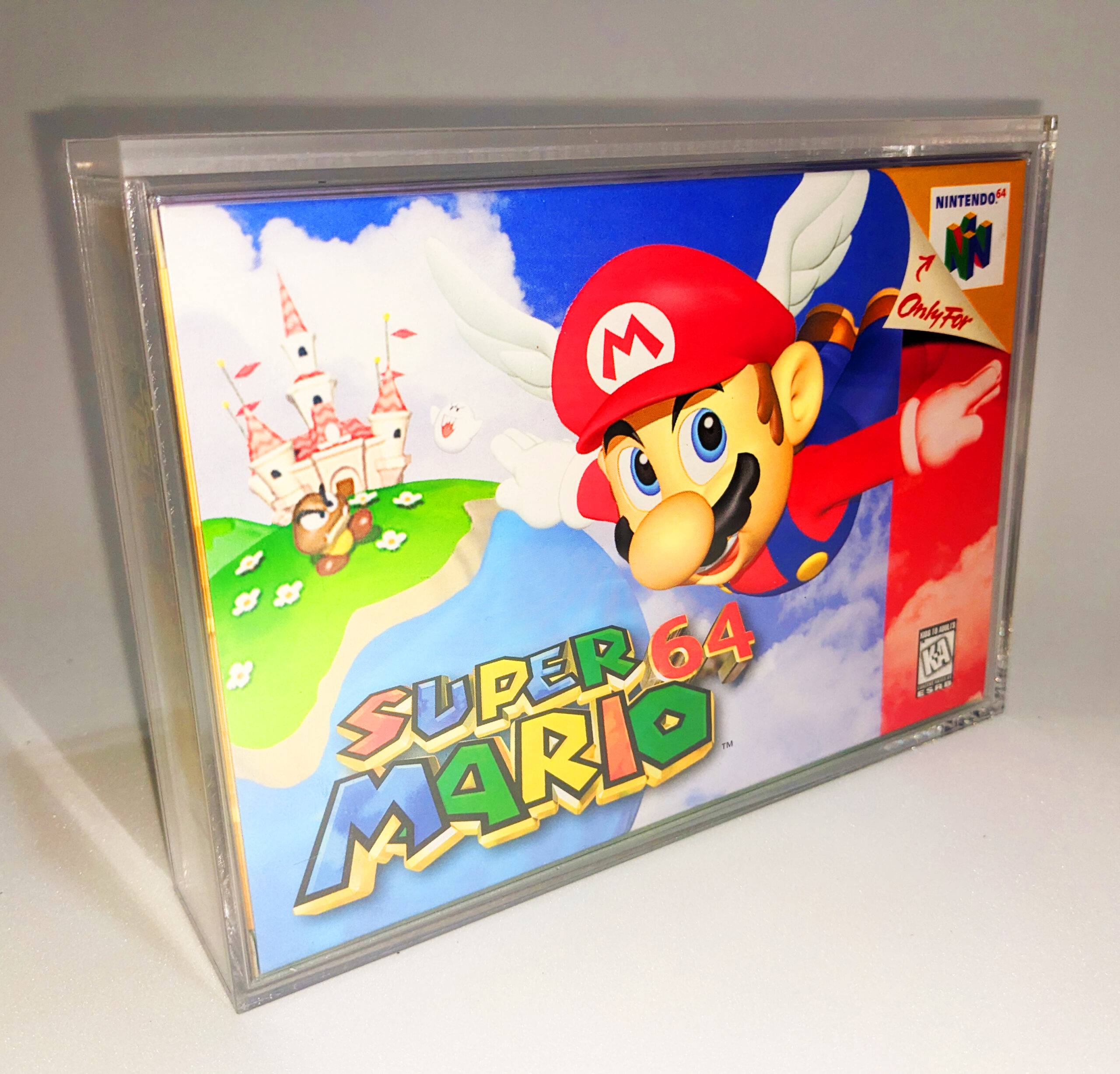N64 Game Box Acrylic Display Case