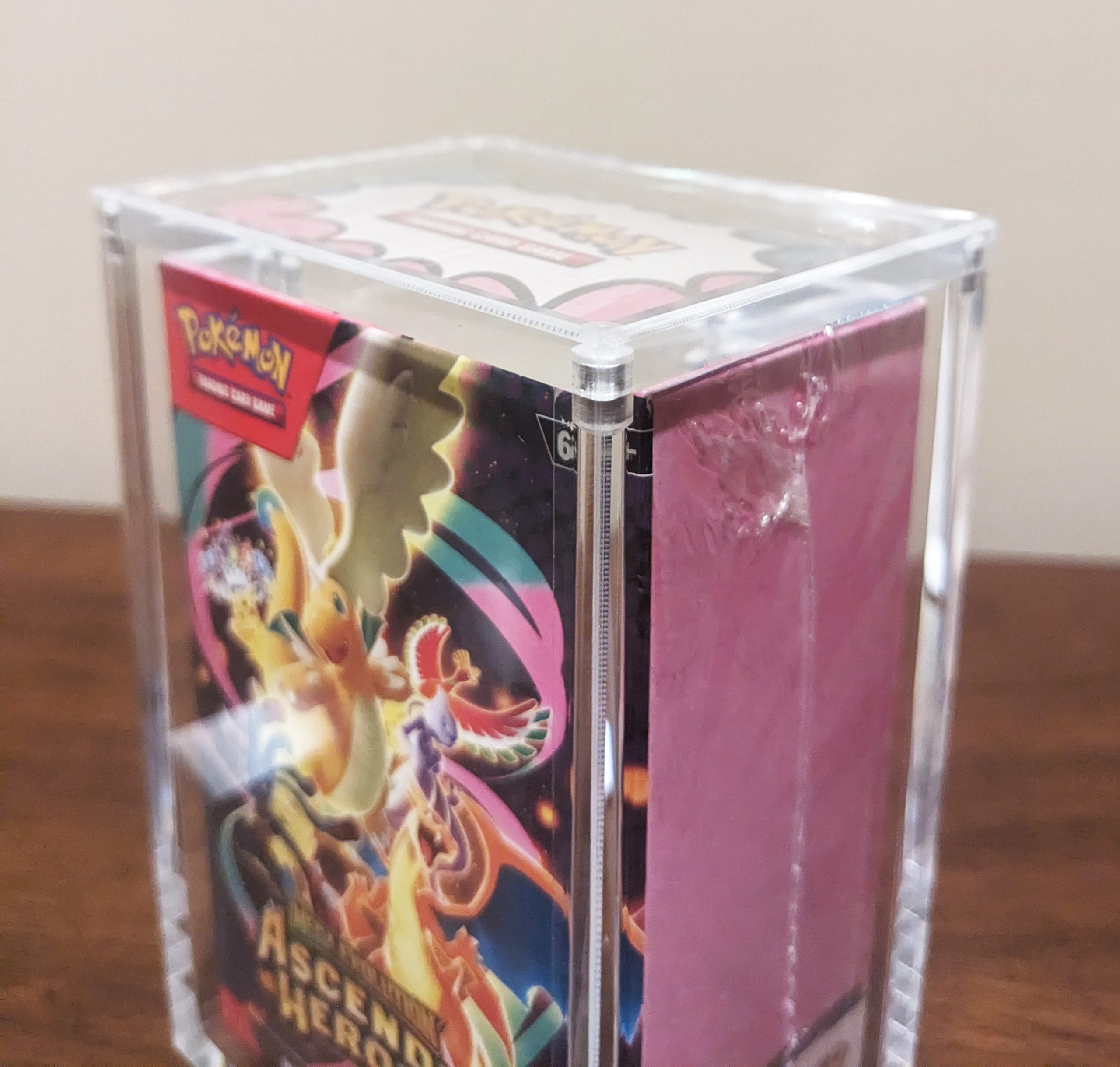 Pokemon Booster Bundle Box (Tall Version) Acrylic Display Case - Image 3